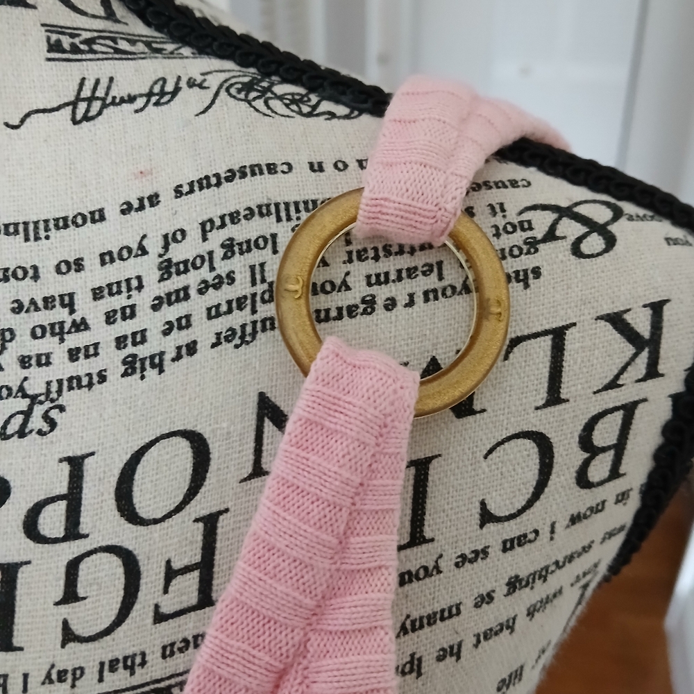 Chanel Pink Rib-Knit Tank Top - Picture 8 of 13